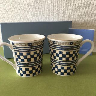 ウェッジウッド(WEDGWOOD)のウェッジウッド☆サムライブルー2客セット(食器)