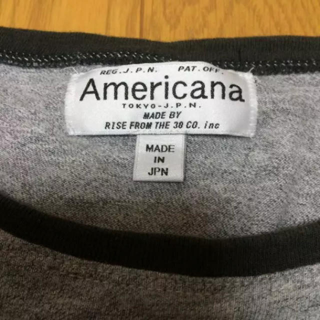 AMERICANA(アメリカーナ)のアメリカーナ   ロンT レディースのトップス(Tシャツ(長袖/七分))の商品写真