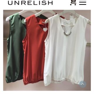 アンレリッシュ(UNRELISH)ののんさん専用(シャツ/ブラウス(半袖/袖なし))