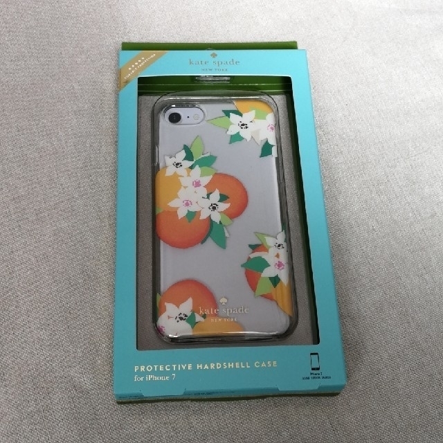 kate spade new york(ケイトスペードニューヨーク)の新品 未使用！ケイトスペード オレンジブロッサム スマホ/家電/カメラのスマホアクセサリー(iPhoneケース)の商品写真