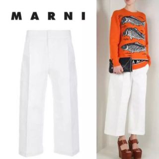 マルニ(Marni)の☆値下げ中☆MARNI ワイドクロップデニム(デニム/ジーンズ)