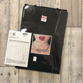 シュプリーム(Supreme)のSupreme 18ss necklace Tee BLACK L 新品未使用(Tシャツ/カットソー(半袖/袖なし))