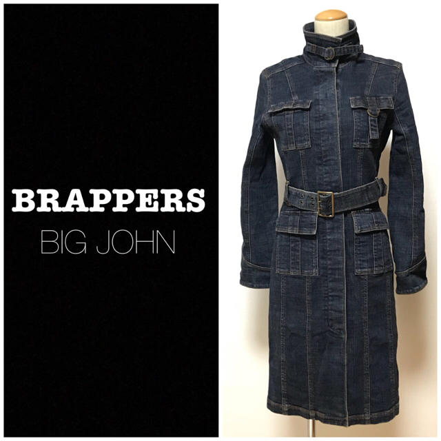 BRAPPERS(ブラッパーズ)の❤️送料込❤️BRAPPERS ロングデニムジャケット ブラッパーズ レディースのジャケット/アウター(Gジャン/デニムジャケット)の商品写真