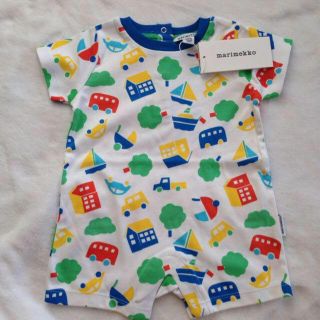 マリメッコ(marimekko)のマリメッコbabyロンパース  68センチ(ロンパース)