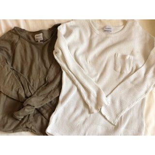 トゥデイフル(TODAYFUL)のトゥデイフルロンT♡白一点(Tシャツ(長袖/七分))