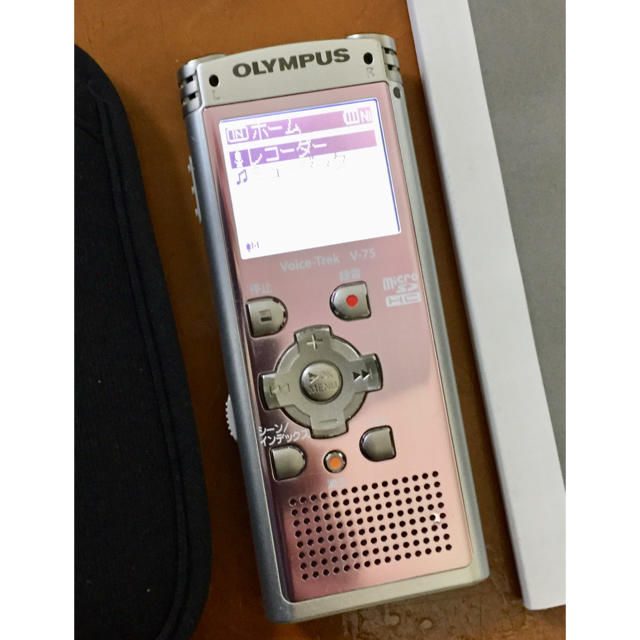 OLYMPUS(オリンパス)の棚中様専用です。OLYMPUS Voice-Trek V-75 ICレコーダー スマホ/家電/カメラのオーディオ機器(ポータブルプレーヤー)の商品写真