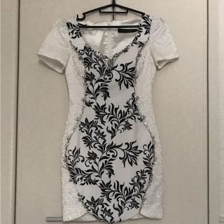 デイジーストア(dazzy store)のROBE de FLEURS ミニドレス S(ミニドレス)