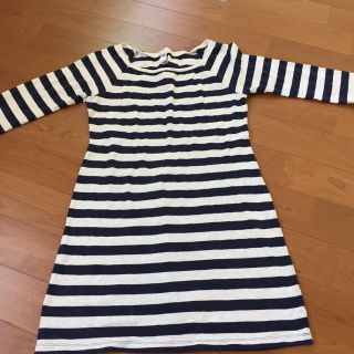 オールドネイビー(Old Navy)の美品 OLDNAVY ボーダー ワンピース マタニティ(ひざ丈ワンピース)