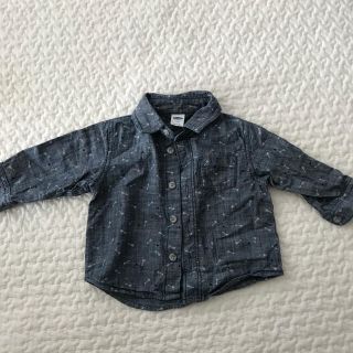 オールドネイビー(Old Navy)のOLDNAVY シャツ 3-6M 60〜70cm(シャツ/カットソー)