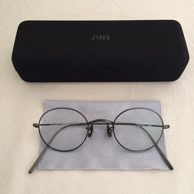 JINS(ジンズ)のJINS  チタンフレーム メンズのファッション小物(サングラス/メガネ)の商品写真