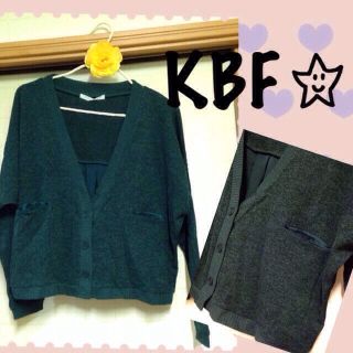 ケービーエフ(KBF)のさき様♡お取り置き中(カーディガン)