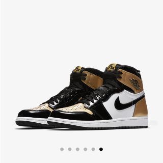 ナイキ(NIKE)のAIR JODAN1 GOLD TOE 26cm(スニーカー)