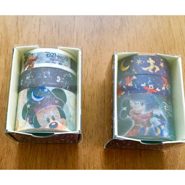 Disney(ディズニー)のD23 2018限定♪マスキングテープテープ☆ インテリア/住まい/日用品の文房具(テープ/マスキングテープ)の商品写真