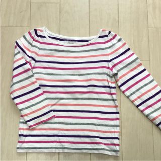 ギャップ(GAP)のbabyGAPカラーボーダーロンT100(Tシャツ/カットソー)