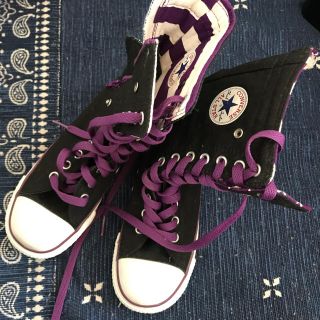 コンバース(CONVERSE)のコンバース オールスター  ニーハイ 折り返し スニーカー(スニーカー)