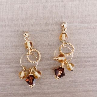 未使用 ピアス 樹脂(ピアス)