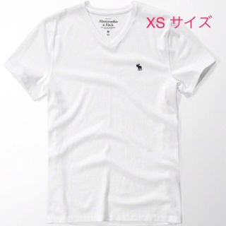 アバクロンビーアンドフィッチ(Abercrombie&Fitch)のせい様専用★アバクロ【XS】大人気のメンズVネックワンポイント半袖Tシャツ(Tシャツ/カットソー(半袖/袖なし))