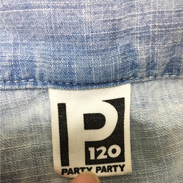 PARTYPARTY(パーティーパーティー)のparty party 半袖シャツ120㎝ キッズ/ベビー/マタニティのキッズ服男の子用(90cm~)(Tシャツ/カットソー)の商品写真