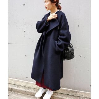 イエナ(IENA)のhiro様専用＊極美品2017AW＊IENA＊ロングスリットコート完売品(ロングコート)