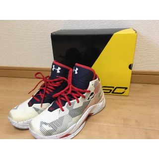 アンダーアーマー(UNDER ARMOUR)のCURRY2.5アメリカ限定オリンピック限定色(スニーカー)