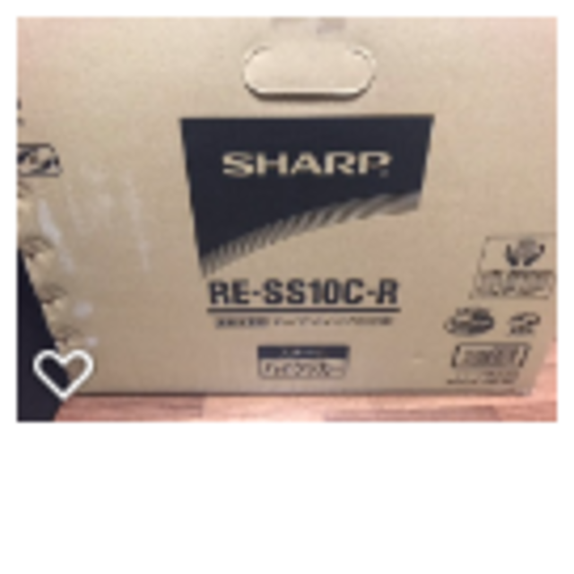 sharp RE-SS10C-R 加熱水蒸気　オーブンレンジ