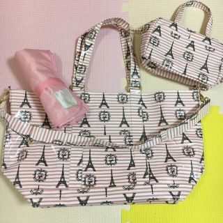 ルートート(ROOTOTE)の！値下げ！♡美品♡マザーズバッグ 3点セット ROOTOTE(マザーズバッグ)