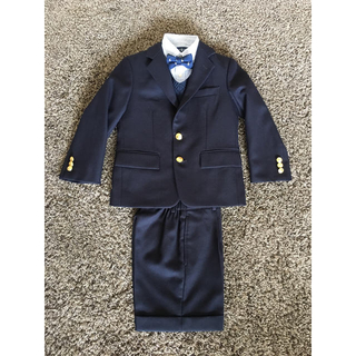 ラルフローレン(Ralph Lauren)の美品 ラルフローレン  入学式 高級スーツ 金ボタン 濃紺 120(その他)