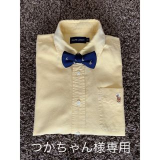 ラルフローレン(Ralph Lauren)の【つかちゃん様専用】ラルフローレン  黄色 ボタンダウンシャツ 120(ブラウス)