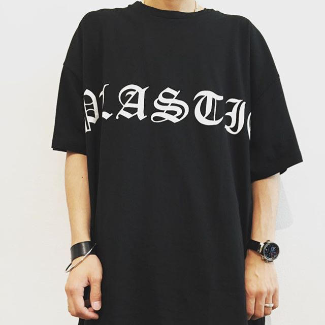 LHP(エルエイチピー)の※最終価格 PLASTIC TOKYO 別注ロゴビッグT 赤西仁着用 メンズのトップス(Tシャツ/カットソー(半袖/袖なし))の商品写真