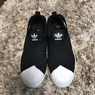 アディダス(adidas)のこゆき様 adidas アディダスオリジナルススパースタースリッポン22.5㎝(スニーカー)