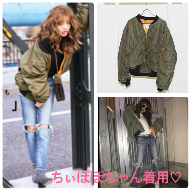 人気美品♡MOUSSY vintage ma-1♡マウジーヴィンテージMA-1