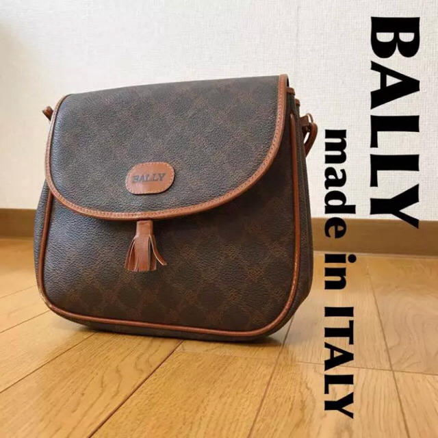 Bally(バリー)の古着屋購入 BALLY イタリア製 オールド ショルダーバッグ 0313 レディースのバッグ(ショルダーバッグ)の商品写真