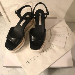 ステラマッカートニー(Stella McCartney)の正規品 ステラマッカートニー エリス ウエッジサンダル 36(サンダル)