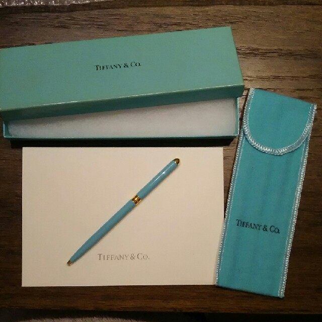 Tiffany & Co. - 【未使用】ティファニー TIFFANY ブルーパースペン ボールペンの通販 by ユジン's shop