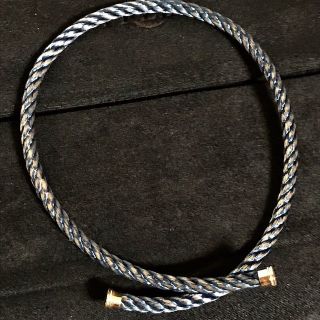 フレッド　フォース10 FRED LM 16 二連  ブレスレット　ブルージーン