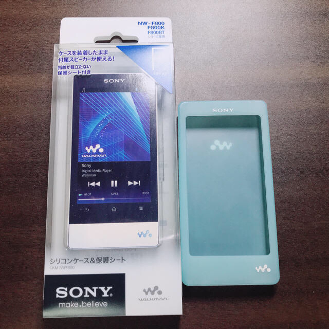 WALKMAN(ウォークマン)のWALKMAN Fシリーズ NW‐F805 ブルー 16GB スマホ/家電/カメラのオーディオ機器(ポータブルプレーヤー)の商品写真