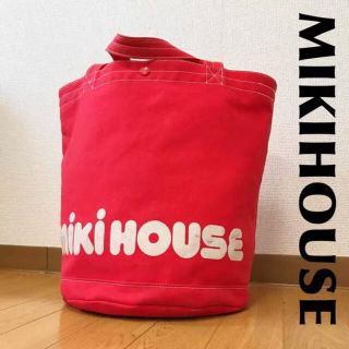 ミキハウス(mikihouse)のMIKIHOUSE ミキハウス マザーズバッグ ロゴ柄 0313(マザーズバッグ)