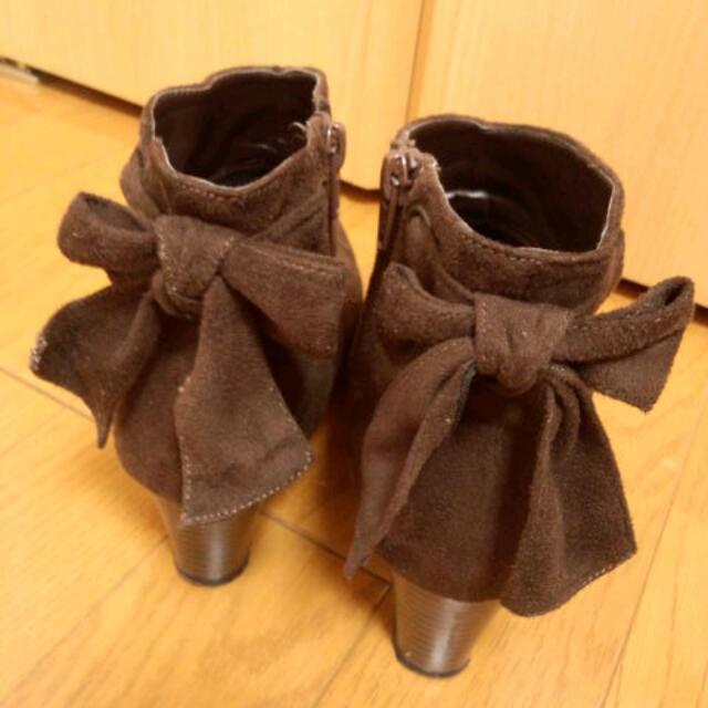 ショートブーツ＊ブラウン レディースの靴/シューズ(ブーツ)の商品写真