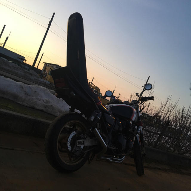 xjr400三段シート-