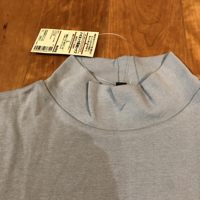 MUJI (無印良品)(ムジルシリョウヒン)の無印 紳士ハイネック長袖Ｔシャツ メンズのトップス(Tシャツ/カットソー(七分/長袖))の商品写真