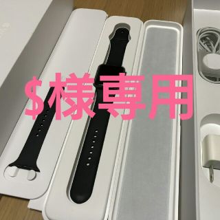 アップル(Apple)のApple Watch Sports 42㎜ スペースグレイ(その他)