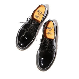 ドクターマーチン(Dr.Martens)のドクターマーチン BEAMS コラボ パテント エナメル シューズ 靴 UK4(ローファー/革靴)