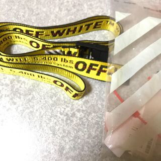 オフホワイト(OFF-WHITE)のhedi様専用(ベルト)