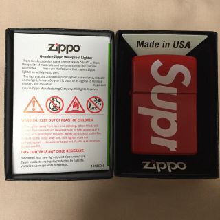 シュプリーム(Supreme)の送料込 Supreme Logo Zippo(その他)