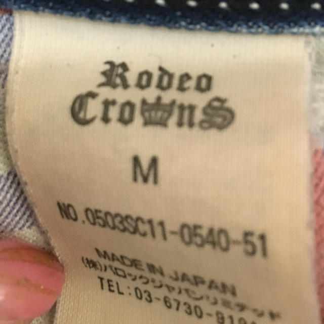 RODEO CROWNS(ロデオクラウンズ)のrodeo crowns デニムショートパンツ レディースのパンツ(デニム/ジーンズ)の商品写真