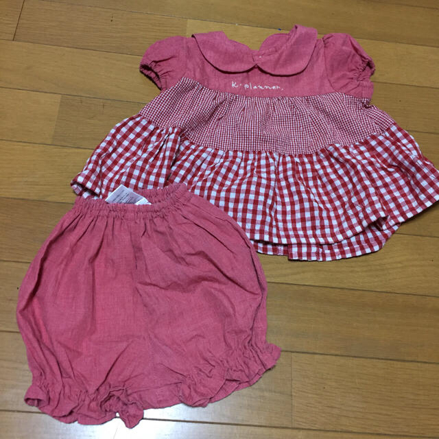 KP(ニットプランナー)のkp セットアップ 80 キッズ/ベビー/マタニティのベビー服(~85cm)(ワンピース)の商品写真