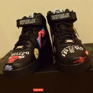 シュプリーム(Supreme)の蘭さま専用 supreme NIKE NBA 27.5 US 9.5 黒 (スニーカー)