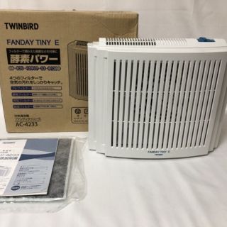 ツインバード(TWINBIRD)の空気清浄機 AC-4233W(加湿器/除湿機)