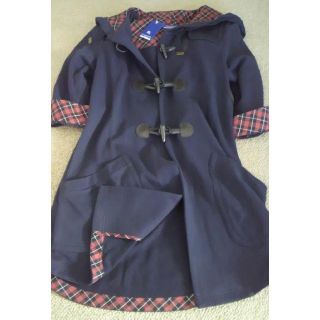 バーバリーブルーレーベル(BURBERRY BLUE LABEL)のBURBERRY BLUE LABEL★ワンピ風ダッフルコート(ダッフルコート)