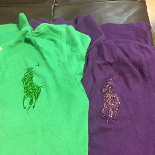 ポロラルフローレン(POLO RALPH LAUREN)の売切希望!値下げ交渉可!販売3/17まで ポロシャツ グリーン (ポロシャツ)